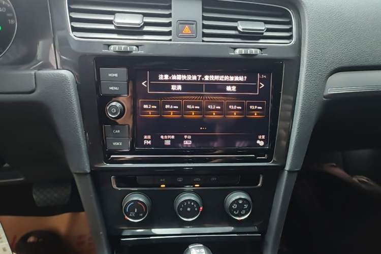 Used Volkswagen Golf 2019 200TSI DSG Comfort & Ambition Edition China VI Standard Audio And AC Panel
