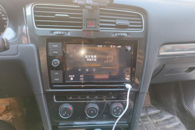 Used Volkswagen Golf 2019 280TSI DSG Luxury Version China V Standard Audio And AC Panel