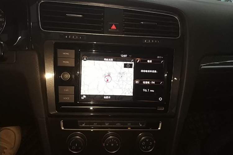 Used Volkswagen Golf 2019 280TSI DSG Luxury Version China V Standard Audio And AC Panel