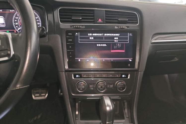 Used Volkswagen Golf 2019 280TSI DSG Flagship Model China V Standard Audio And AC Panel