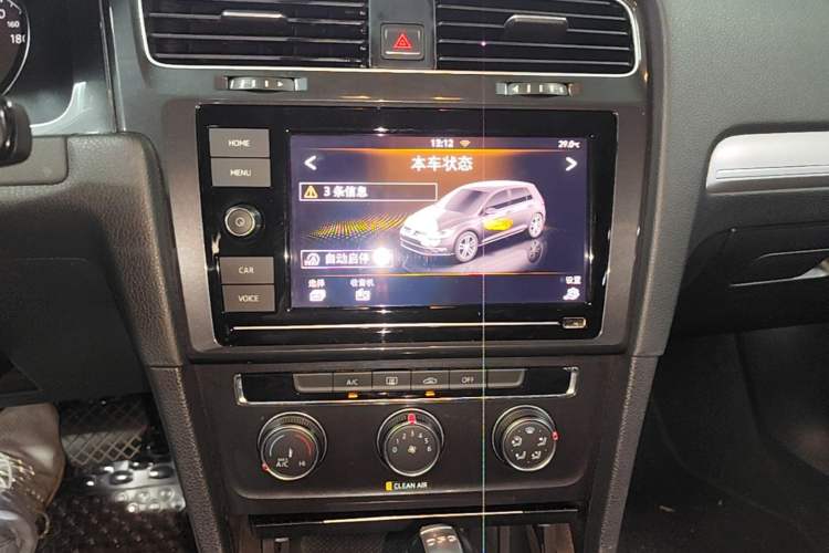 Used Volkswagen Golf 2019 200TSI DSG Comfort & Ambition Edition China VI Standard Audio And AC Panel