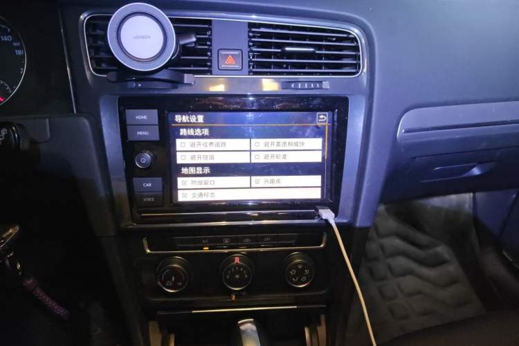 Used Volkswagen Golf 2019 1.6L Automatic Comfort Model China V Standard Audio And AC Panel
