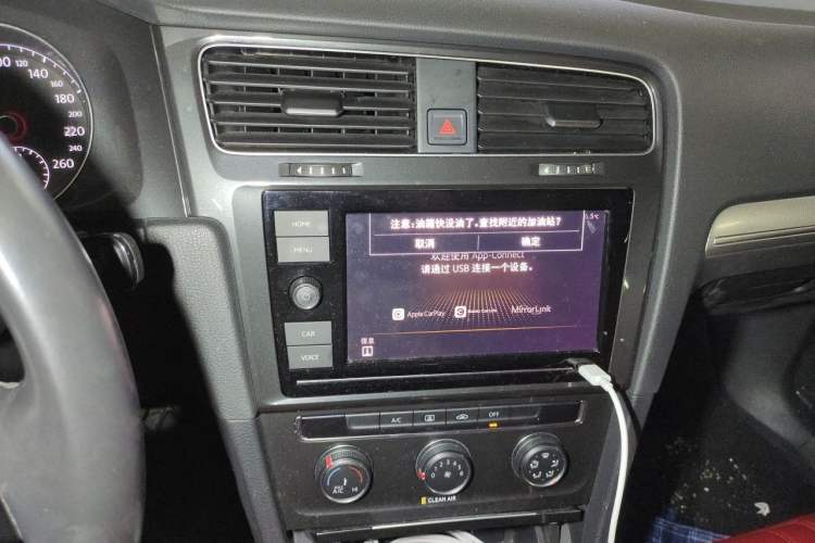 Used Volkswagen Golf 2019 280TSI DSG Comfort Version China V Standard Audio And AC Panel