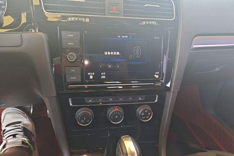 Used Volkswagen Golf 2019 280TSI DSG R-Line Model China V Standard Audio And AC Panel