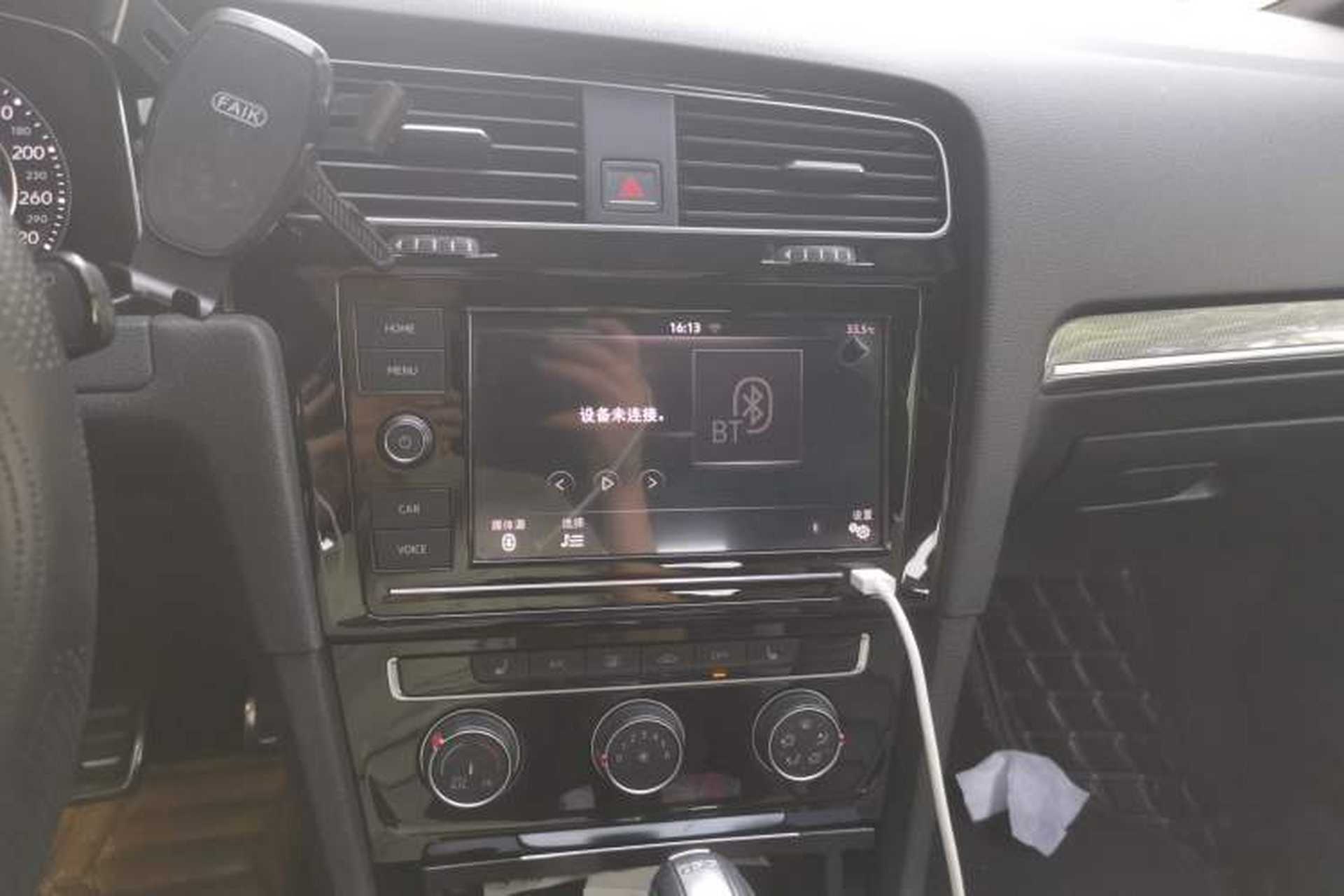 Used Volkswagen Golf 2019 280TSI DSG R-Line China VI Standard Audio And AC Panel