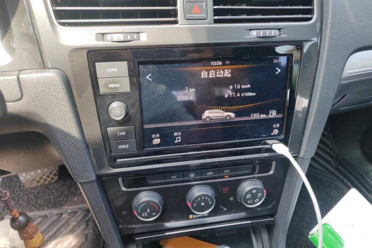 Used Volkswagen Golf 2019 280TSI DSG Comfort Version China V Standard Audio And AC Panel