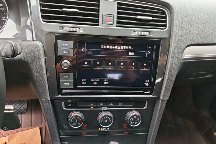 Used Volkswagen Golf 2019 280TSI DSG Comfort Version China V Standard Audio And AC Panel