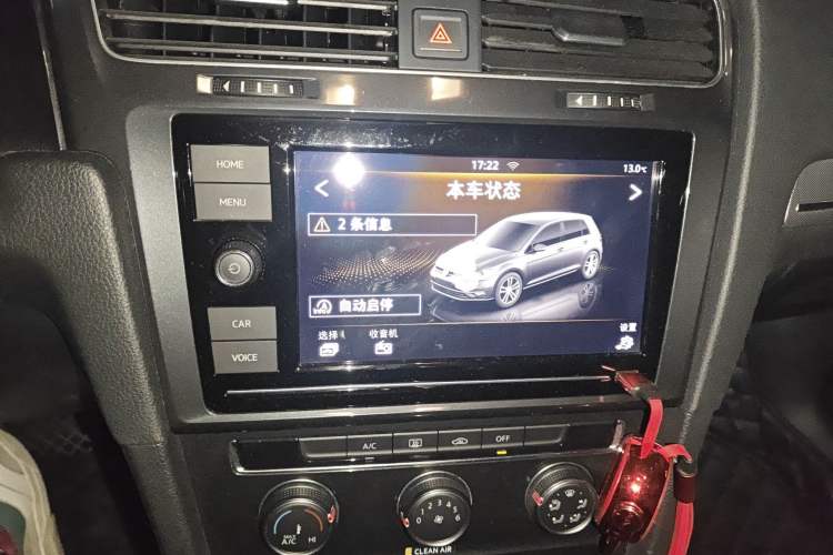 Used Volkswagen Golf 2019 200TSI DSG Comfort & Ambition Edition China VI Standard Audio And AC Panel