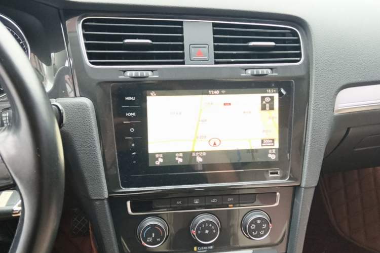Used Volkswagen Golf 2019 200TSI DSG Comfort & Ambition Edition China VI Standard Audio And AC Panel