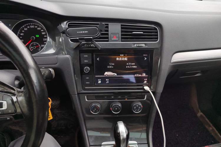 Used Volkswagen Golf 2019 280TSI DSG Comfort Version China V Standard Audio And AC Panel
