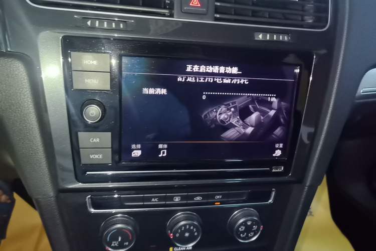 Used Volkswagen Golf 2019 1.6L Automatic Comfort Model China V Standard Audio And AC Panel