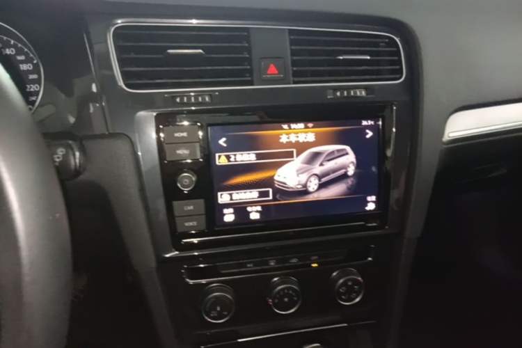 Used Volkswagen Golf 2019 200TSI DSG Comfort & Ambition Edition China VI Standard Audio And AC Panel