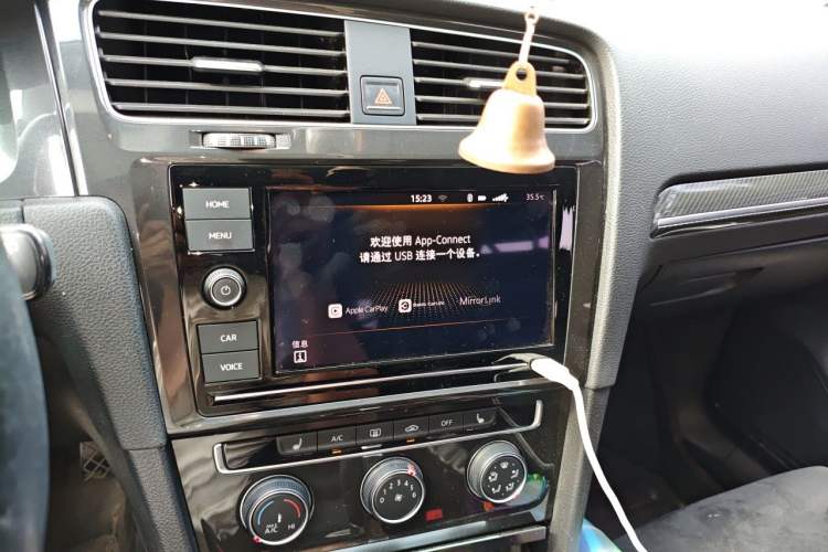 Used Volkswagen Golf 2019 280TSI DSG Luxury Version China V Standard Audio And AC Panel