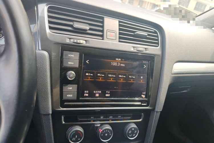 Used Volkswagen Golf 2019 280TSI DSG Comfort Version China VI Standard Audio And AC Panel