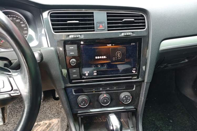 Used Volkswagen Golf 2019 280TSI DSG Comfort Version China VI Standard Audio And AC Panel