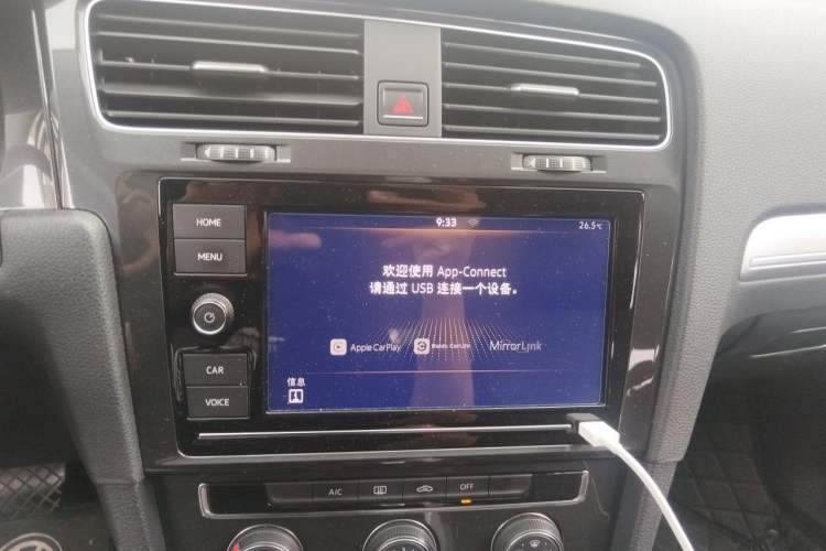 Used Volkswagen Golf 2019 280TSI DSG Comfort Version China VI Standard Audio And AC Panel