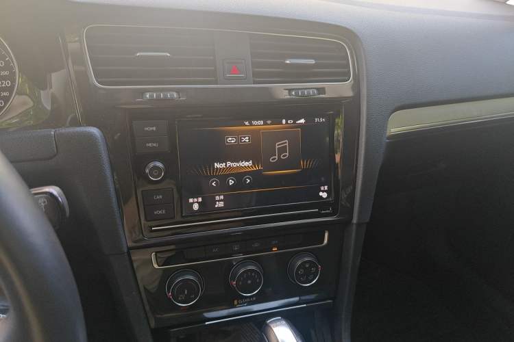 Used Volkswagen Golf 2019 280TSI DSG Comfort Version China V Standard Audio And AC Panel