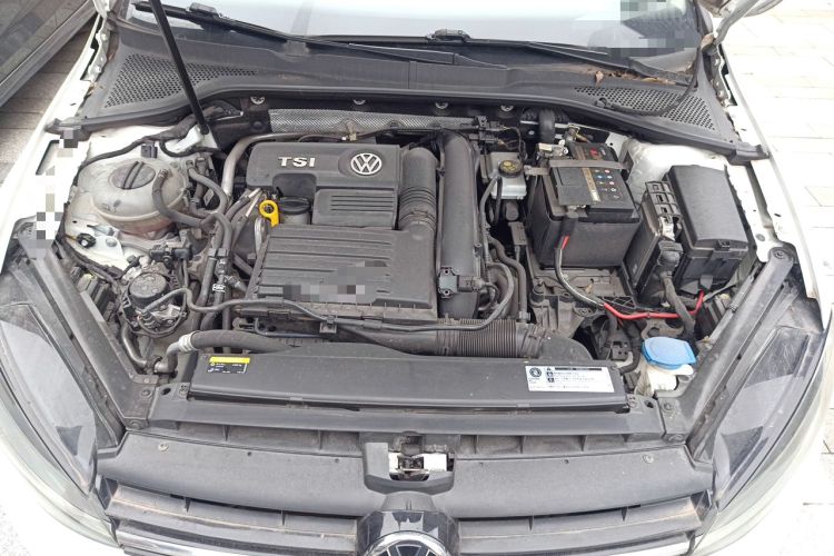 Used Volkswagen Golf 2019 280TSI DSG Comfort Version China VI Standard Engine Bay