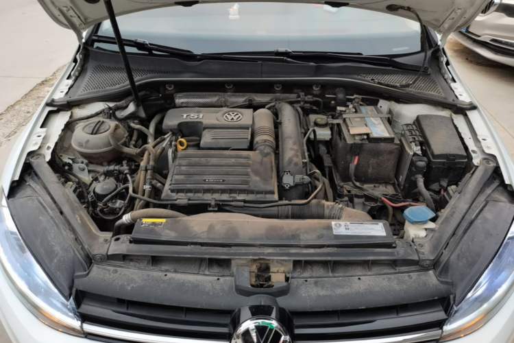 Used Volkswagen Golf 2019 280TSI DSG Luxury Version China VI Standard Engine Bay