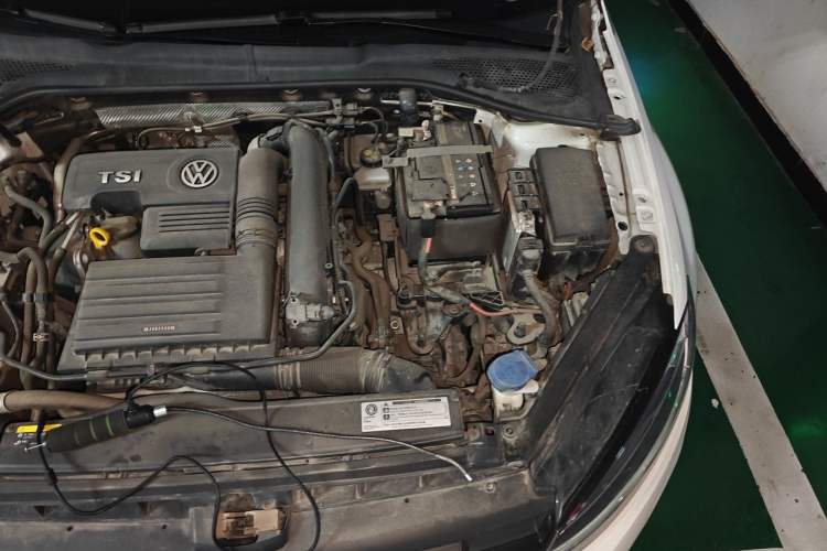 Used Volkswagen Golf 2019 280TSI DSG Luxury Version China VI Standard Engine Bay Left