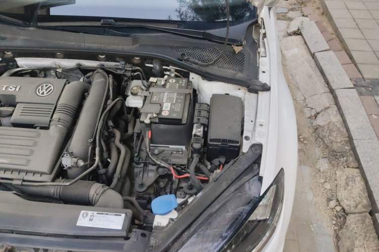 Used Volkswagen Golf 2019 280TSI DSG Comfort Version China VI Standard Engine Bay Left