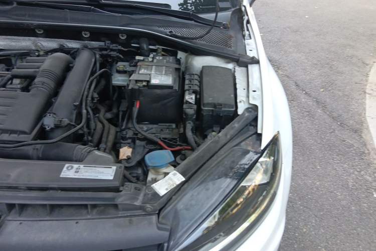 Used Volkswagen Golf 2019 280TSI DSG Luxury Version China VI Standard Engine Bay Left