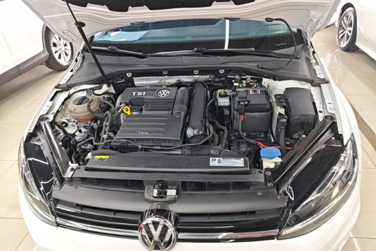 Used Volkswagen Golf 2019 280TSI DSG Luxury Version China VI Standard Engine Bay