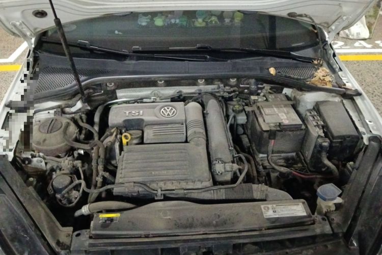 Used Volkswagen Golf 2019 280TSI DSG Luxury Version China VI Standard Engine Bay