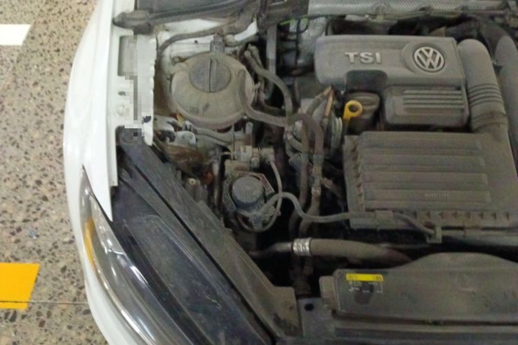 Used Volkswagen Golf 2019 280TSI DSG Luxury Version China VI Standard Engine Bay Right