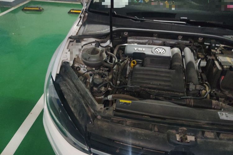Used Volkswagen Golf 2019 280TSI DSG Luxury Version China VI Standard Engine Bay Right