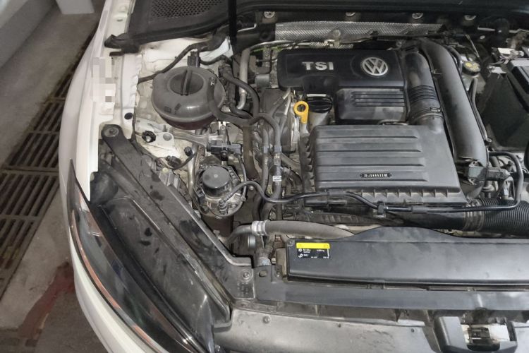 Used Volkswagen Golf 2019 280TSI DSG Luxury Version China VI Standard Engine Bay Right