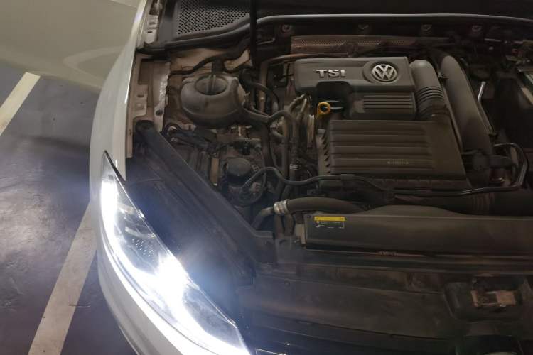 Used Volkswagen Golf 2019 280TSI DSG Comfort Version China VI Standard Engine Bay Right