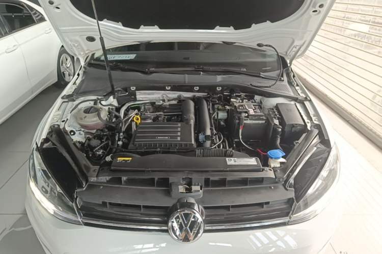 Used Volkswagen Golf 2019 280TSI DSG Luxury Version China VI Standard Engine Bay