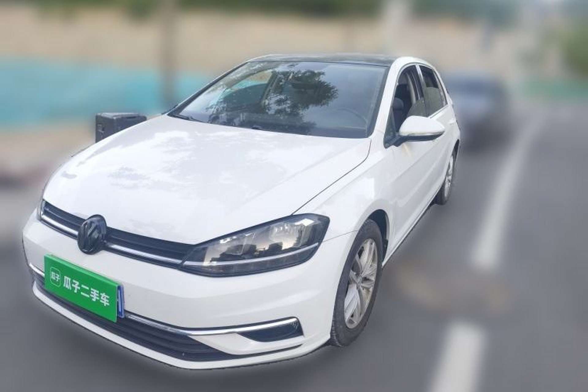 Used Volkswagen Golf 2019 280TSI DSG Comfort Version China VI Standard Front Left 45 Deg
