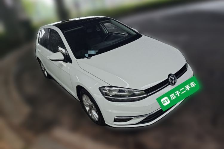 Used Volkswagen Golf 2019 280TSI DSG Comfort Version China VI Standard Front Right 45 Deg