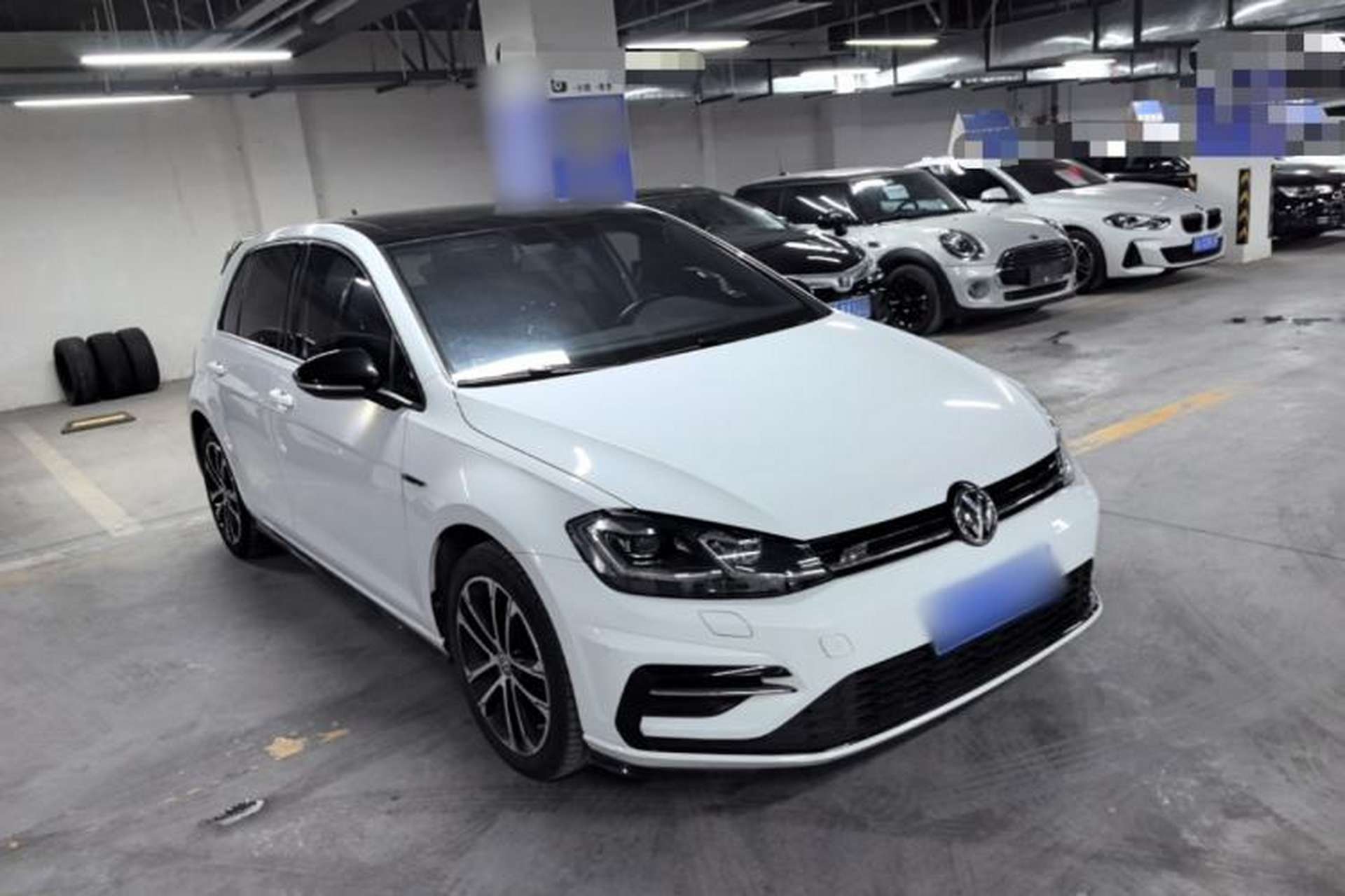 Used Volkswagen Golf 2019 280TSI DSG R-Line Model China V Standard Front Right 45 Deg