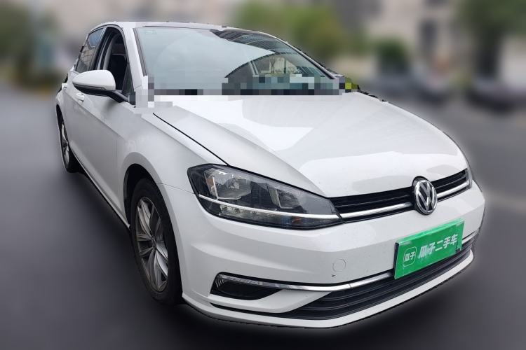 Used Volkswagen Golf 2019 280TSI DSG Comfort Version China VI Standard Front Right 45 Deg