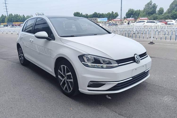 Used Volkswagen Golf 2019 280TSI DSG Luxury Version China V Standard Front Right 45 Deg