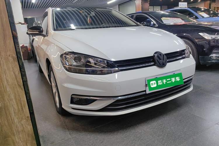 Used Volkswagen Golf 2019 280TSI DSG Comfort Version China V Standard Front Right 45 Deg