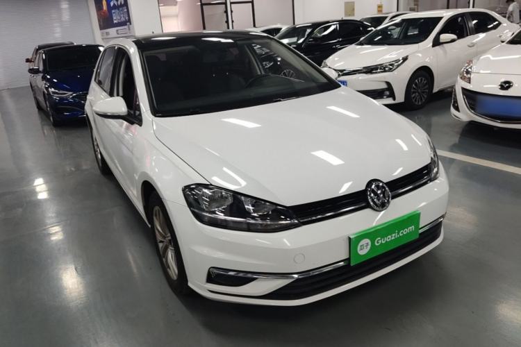 Used Volkswagen Golf 2019 280TSI DSG Comfort Version China V Standard Front Right 45 Deg