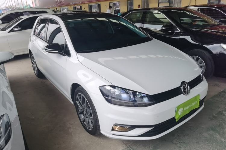 Used Volkswagen Golf 2019 280TSI DSG Luxury Version China VI Standard Front Right 45 Deg