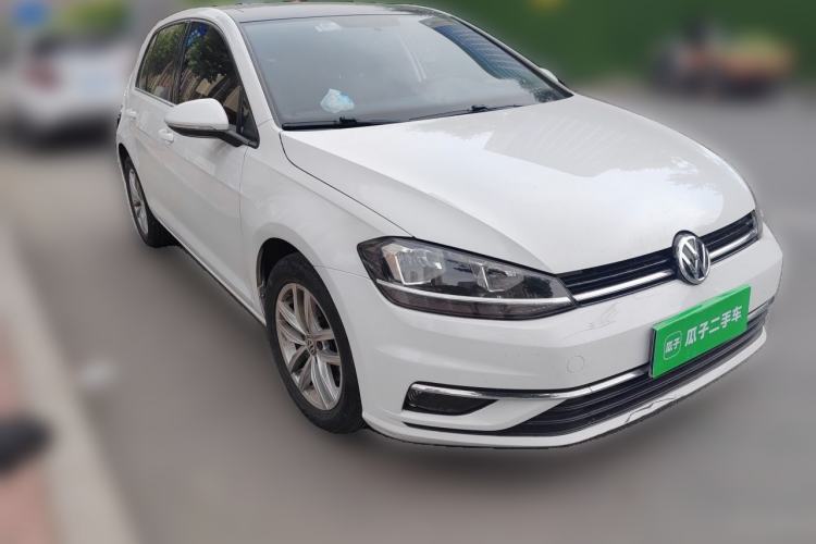 Used Volkswagen Golf 2019 1.6L Automatic Comfort Model China V Standard Front Right 45 Deg