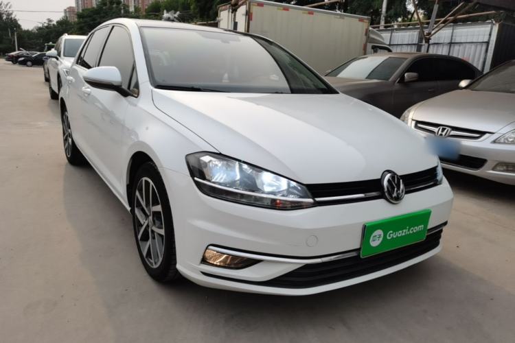 Used Volkswagen Golf 2019 280TSI DSG Luxury Version China VI Standard Front Right 45 Deg