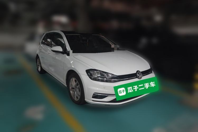 Used Volkswagen Golf 2019 280TSI DSG Comfort Version China V Standard Front Right 45 Deg