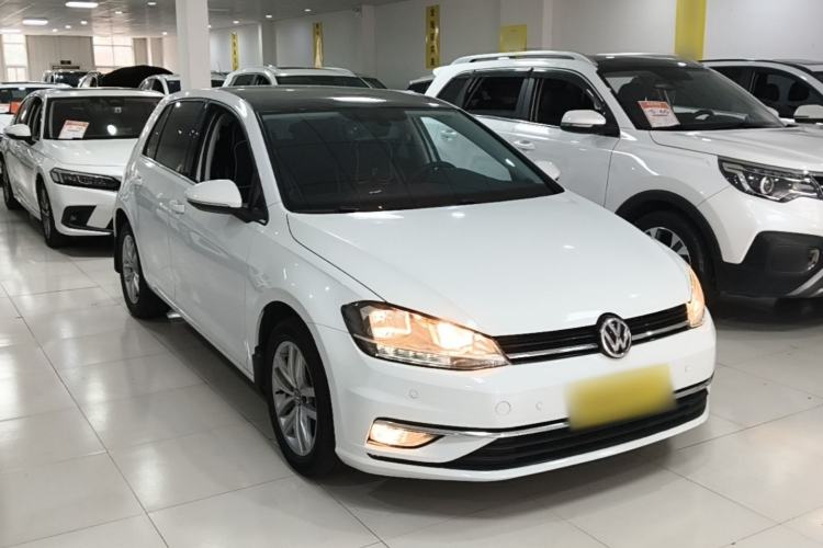Used Volkswagen Golf 2019 280TSI DSG Comfort Version China V Standard Front Right 45 Deg