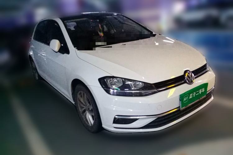 Used Volkswagen Golf 2019 280TSI DSG Comfort Version China V Standard Front Right 45 Deg