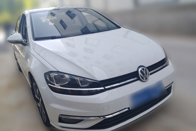 Used Volkswagen Golf 2019 280TSI DSG Luxury Version China VI Standard Front Right 45 Deg