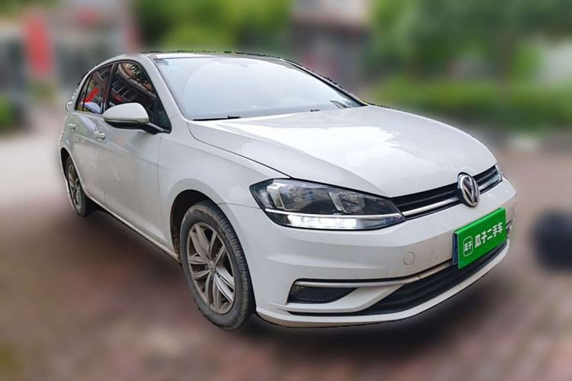 Used Volkswagen Golf 2019 280TSI DSG Comfort Version China VI Standard Front Right 45 Deg