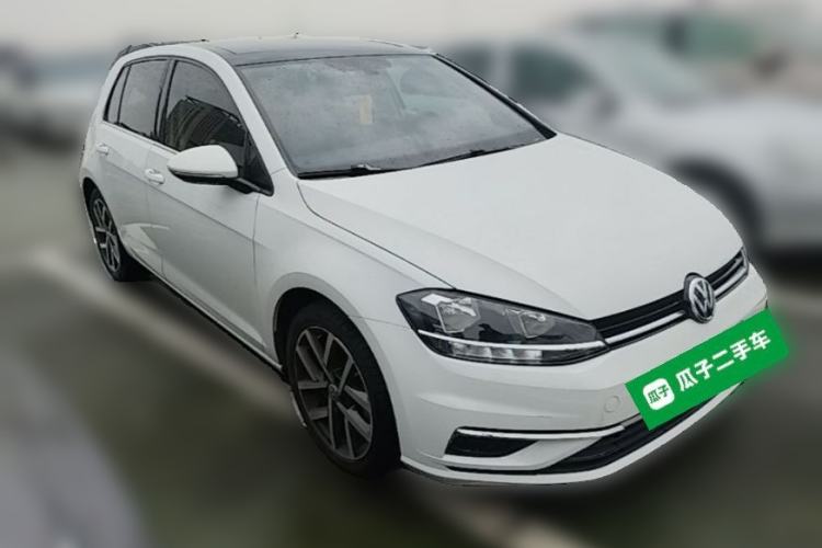 Used Volkswagen Golf 2019 280TSI DSG Luxury Version China VI Standard Front Right 45 Deg