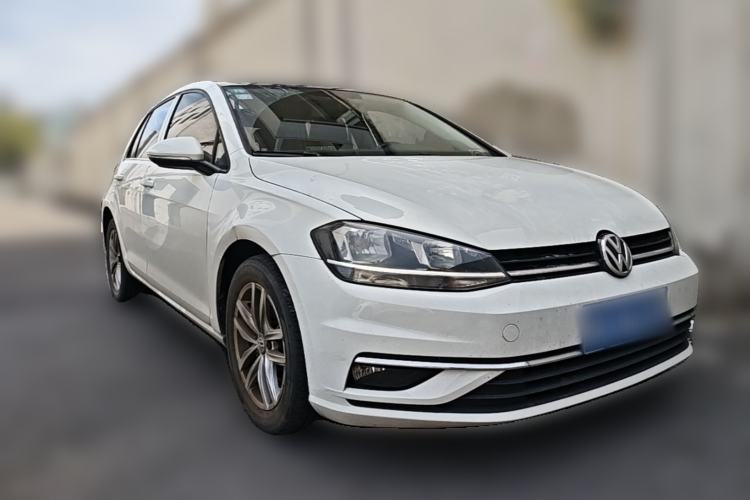 Used Volkswagen Golf 2019 280TSI DSG Comfort Version China VI Standard Front Right 45 Deg